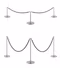 Set stanchions, vista 2
